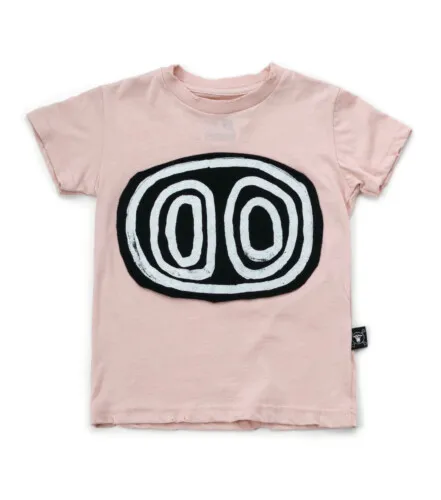 Nununu Tribal Eyes T-shirt - Powder Pink 