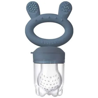 Haakaa Fresh Food Feeder & Teether - Steal Blue