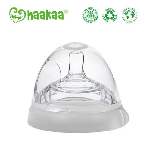 Haakaa Silicone Baby Bottle Nipple Attachment Large
