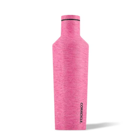 Corkcicle Canteen -16oz Heathered Pink