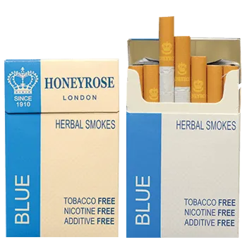 Honeyrose Blue Herbal Cigarettes 20 Cigarettes