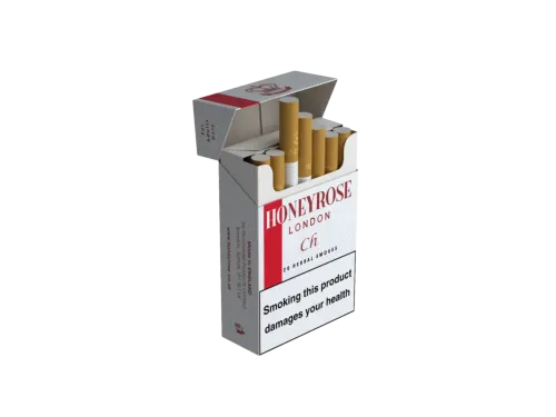Honeyrose Cherry Herbal Cigarettes 20 Cigarettes