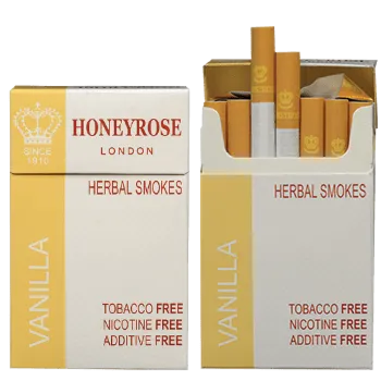 Honeyrose Vainilla Herbal Cigarettes 20 Cigarettes