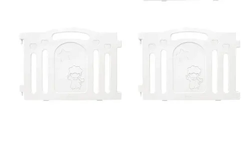 Ifam Marshmallow Baby Room Side Panel 90.5Cm (White 2Ea)
