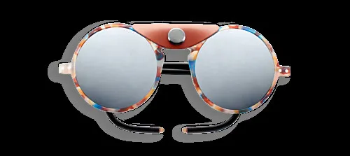 IZIPIZI SUN Glacier Blue Tortoise Soft Brown Sshields Wh MIR Lens Cat4 +0,00