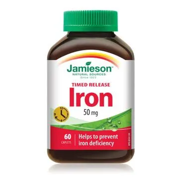 Jamieson Iron 50mg 60 Caplets
