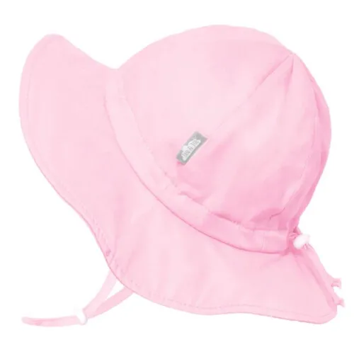 Jan & Jul Kids Sun Hat Cotton Floppy Hat - Pink - M