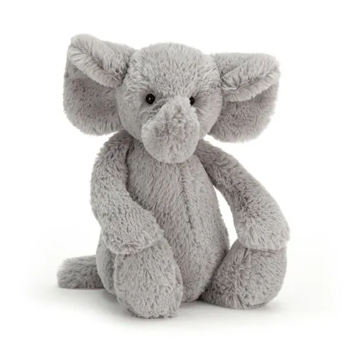 Jellycat Bashful Grey Elephant Medium