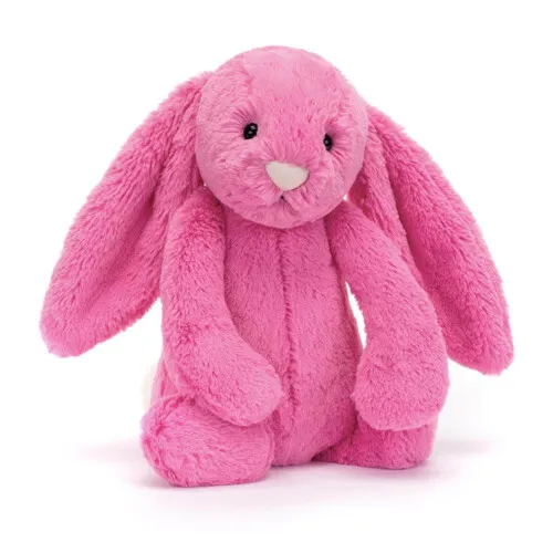 JellyCat Bashful Hot Pink Bunny Small