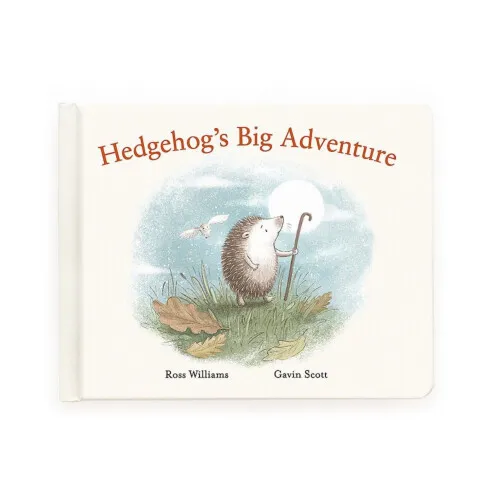 Jellycat Hedgehog's Big Adventure Book