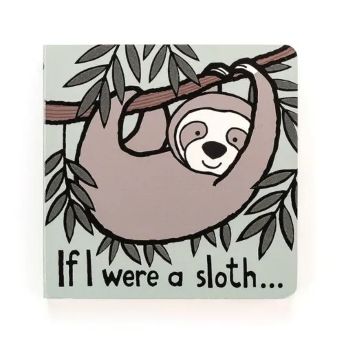 Jellycat If I were a Sloth Book
