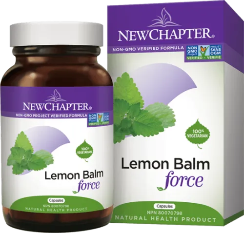 New Chapter Lemon Balm Force 30 Capsules