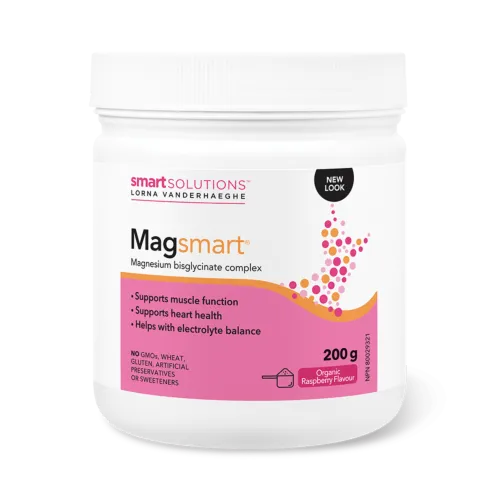 Smart Solutions MAGsmart Powder - Organice Raspberry 200g @