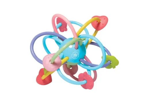 Manhattan Toy Manhattan Ball Rattle And Sensory Teether Toy (Unboxed)