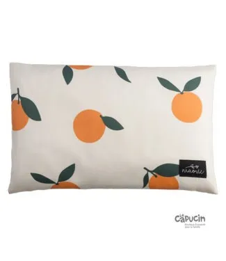 Maovic Organic Buckwheat Pillow for Children - Mandarin