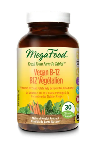 MegaFood Vegan B-12 30 Tablets @