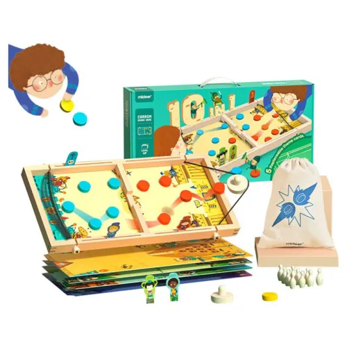 Mideer 10 in 1 Carron Board Game 3yrs+