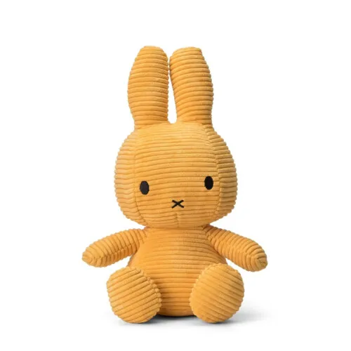 Miffy Sitting Corduroy Yellow - 33cm - 13"