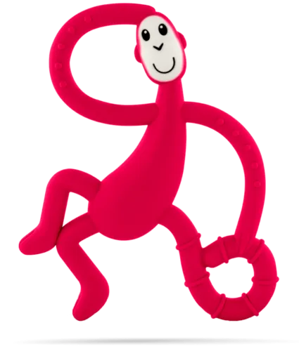 Matchstick Monkey Dancing Monkey-Rubine Red