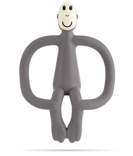 Matchstick Monkey Teething Toy-Grey