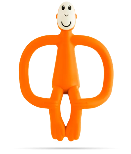 Matchstick Monkey Teething Toy-Orange