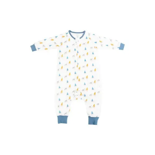 Nest Designs Bamboo Pima Long Sleeve Footed Sleep Bag 0.6 TOG - Hermit Pals 18M-2.5T