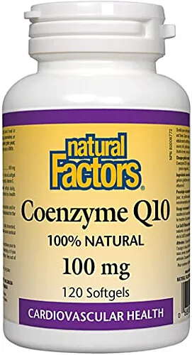 Natural Factors Coenzyme Q10 200mg 120Softgels