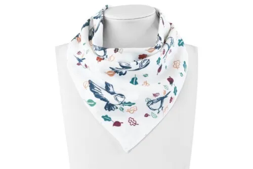 Nest Designs Bamboo Baby Bandana Bib - Bye Bye Birdie