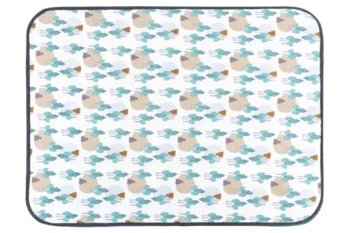 Nest Designs Bamboo Cotton Waterproof Change Pad - Bears