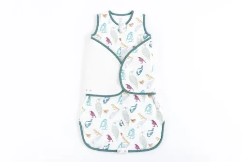 Nest Designs Bamboo Swaddle Sleep Bag 2.5 TOG - Birder's Paradise 0- 6M