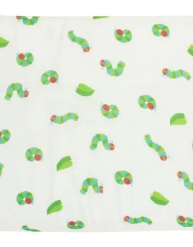 Nest Designs Bamboo Toddler Pillow with Pillowcase - Eric Carle Curly Caterpillar 45x30cm