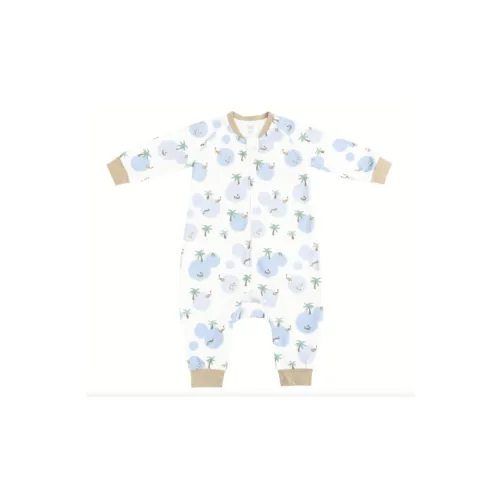 Nest Designs Organic Cotton Long Sleeve Footed Sleep Bag 1.0 TOG -Thirsty Tigers 2.5T- 4T