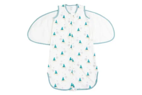 Nest Designs Organic Cotton Swaddle Sleep Bag 0.5 TOG - The Happy Hermit