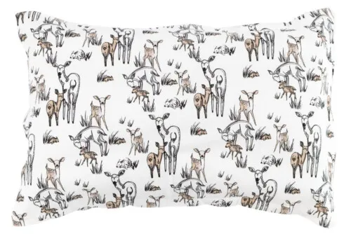 Nest Designs Organic Cotton Toddler Pillowcase (Medium) - Mama Deerest