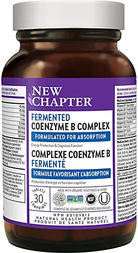 New Chapter Fermented Vitamin B Complex 30Tablets @