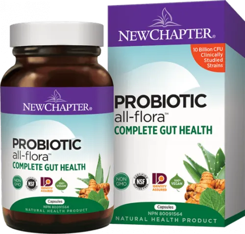 New Chapter Probiotic All-Flora Complete Gut Health 30 capsules