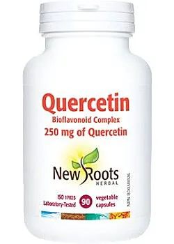 New Roots Herbal Quercetin Bioflavonoid Complex 250 mg 90 Veg Caps