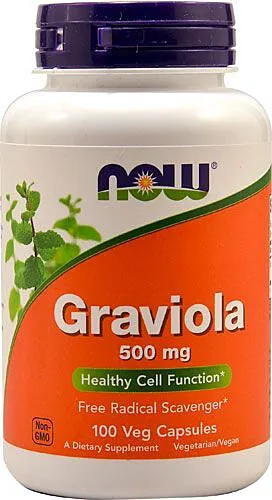 Now Graviola 500mg 100Capsules