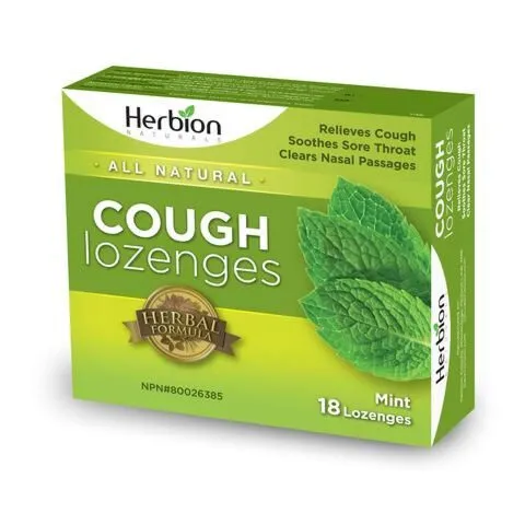 Herbion Mint Cough Lozenges 18 Lozenges