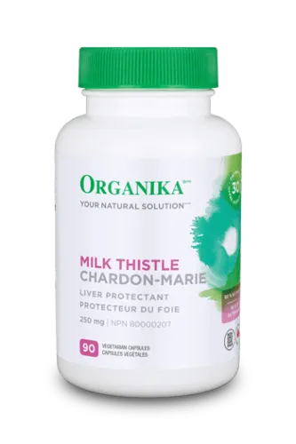 Organika Milk Thistle 250mg 90 Softgels