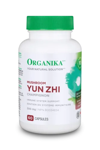 Organika Yun Zhi PS-P Mushroom 500mg 60 Capsules