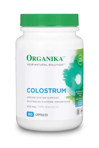 Organika Colostrum 500mg 90 Capsules