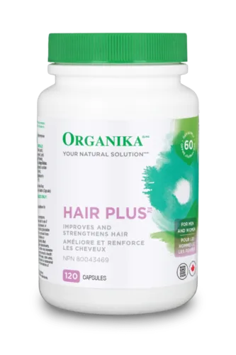 Organika Hair Plus For Men & Women 120 Capsules