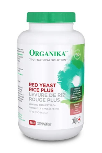 Organika Red Yeast Rice Plus 180 Vcaps @