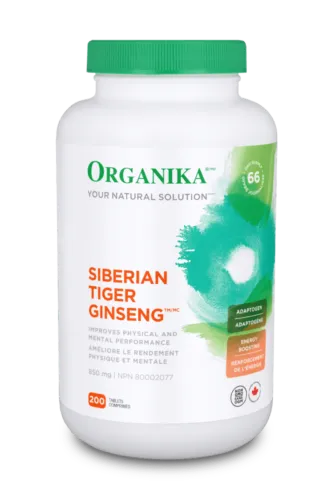 Organika Ginseng Siberian Tiger 850mg 200 Tabs
