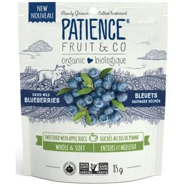 Patience Fruit & Co. Organic Dried Blueberries 85g