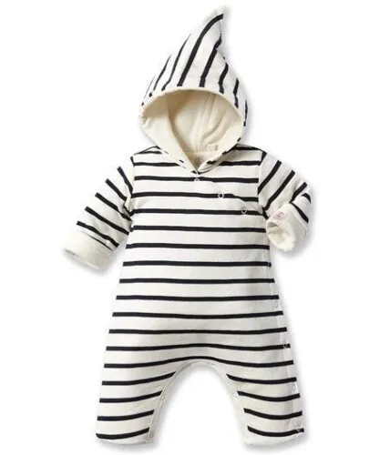 Petit Bateau Sleepsuit Coquille/Abysse 