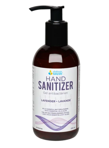 Platinum Naturals hand sanitizer - Lavender 250ml