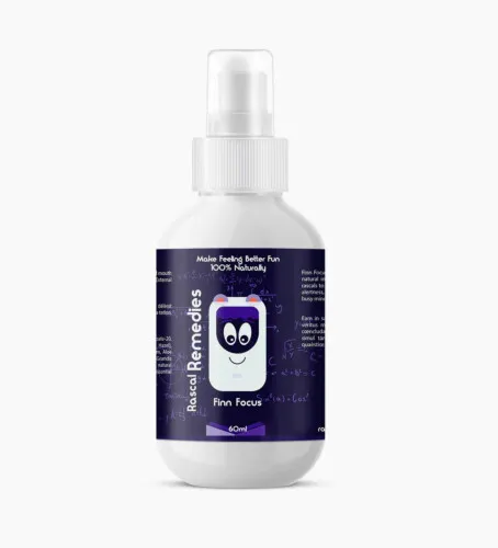 Rascal Remedies Finn Focus Alertness Body Mist for Kids - Study Mist 60ml