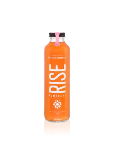 Rise Kombucha Rose Schizandra 414ml